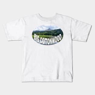 Big Cottonwood Canyon Utah Kids T-Shirt